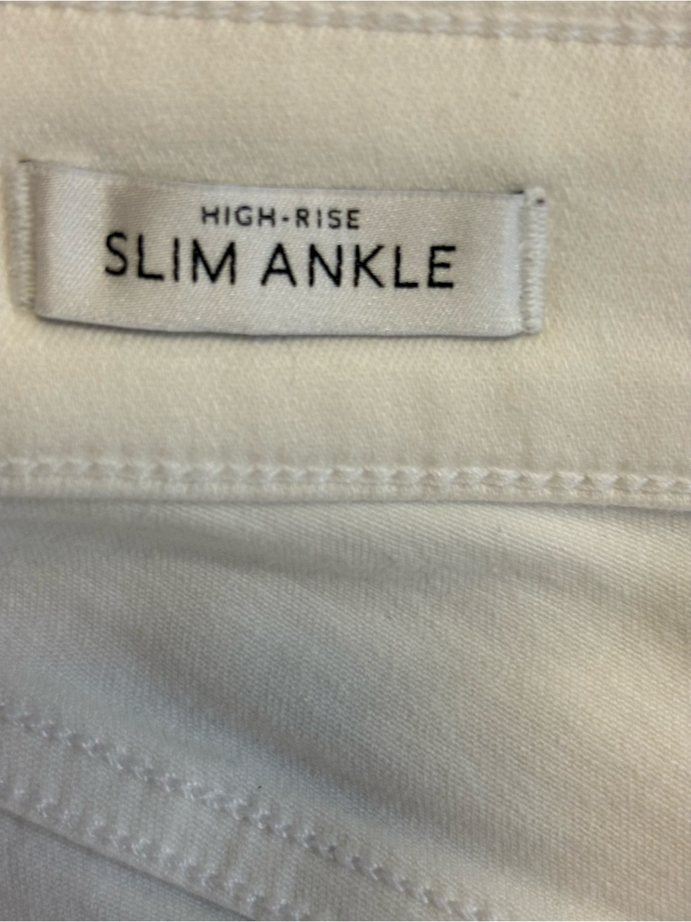 NWT White House Black Market Women’s White High-Rise Skinny Jeans SZ 12 $110 - Picture 10 of 14